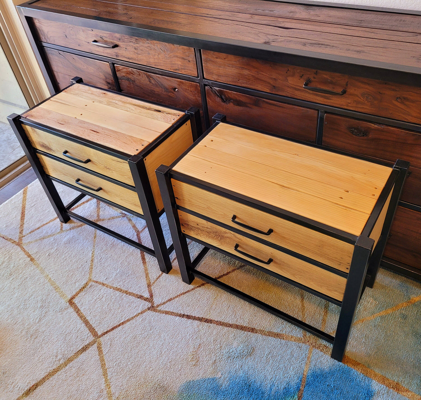 Start a Discussion! - Reclaimed White Oak Nightstands