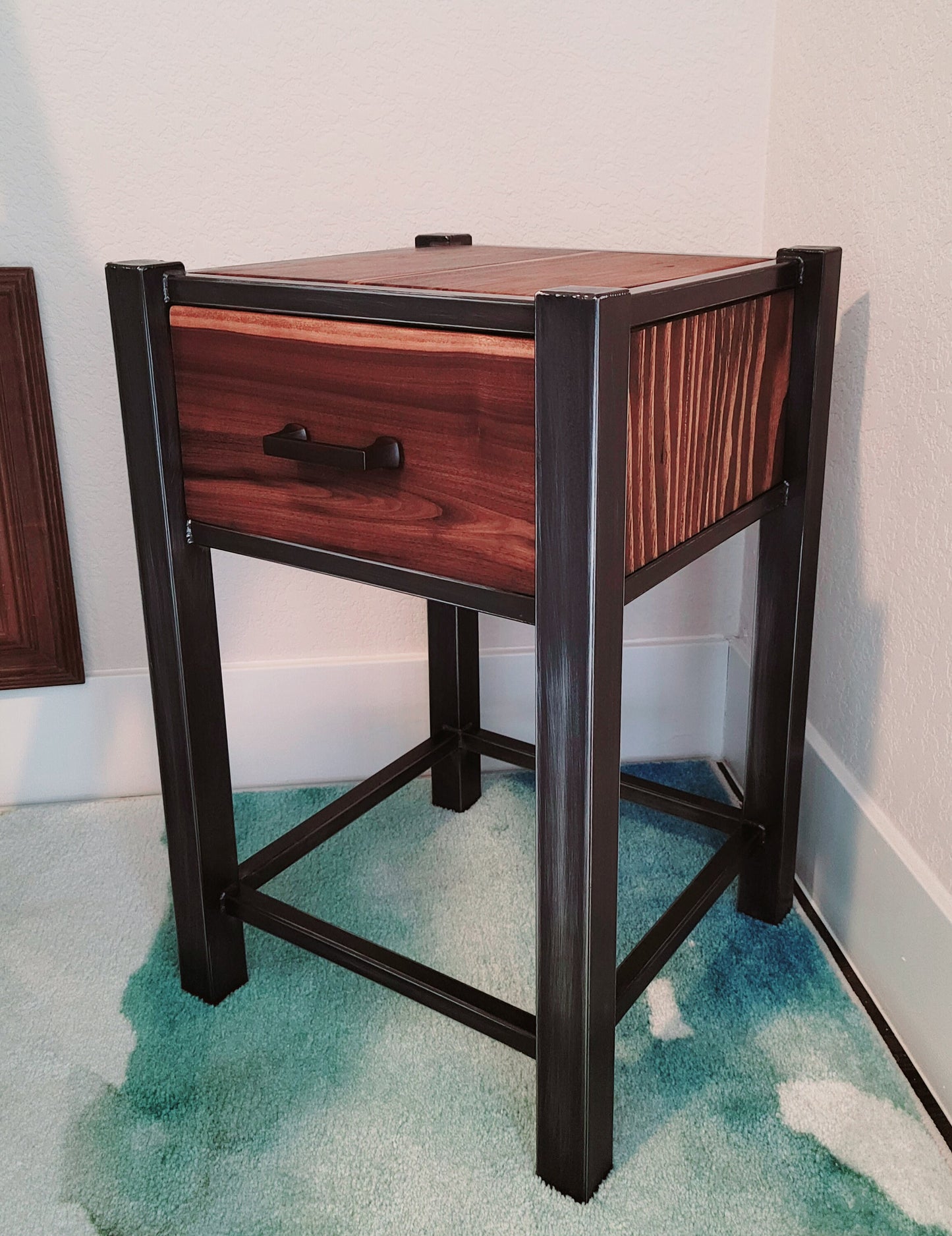 Industrial Rustic Side Tables or Nightstands - Handmade to your Specs