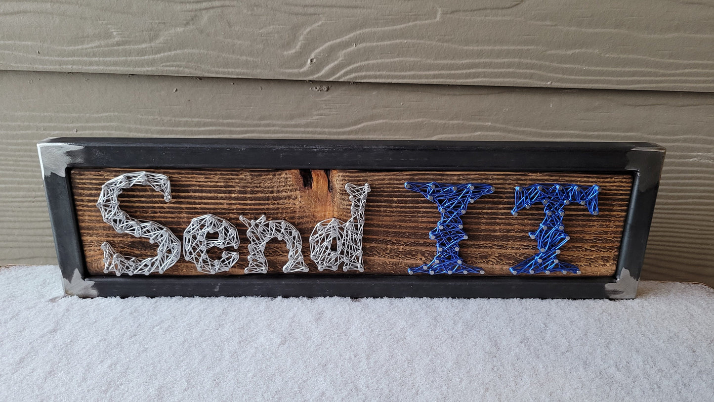 Ready to Ship! - Time to "Send IT" home decoration - Reclaimed Wood & Metal - Handmade - Fast Shipping