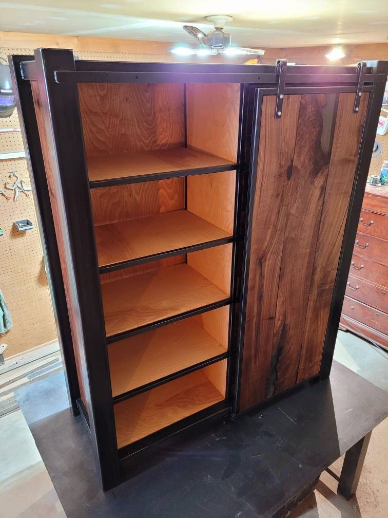 Start a Custom Order! - Oversized Barndoor Dresser - Handmade to Order - Black Walnut ~~~~First of two payments~~~~