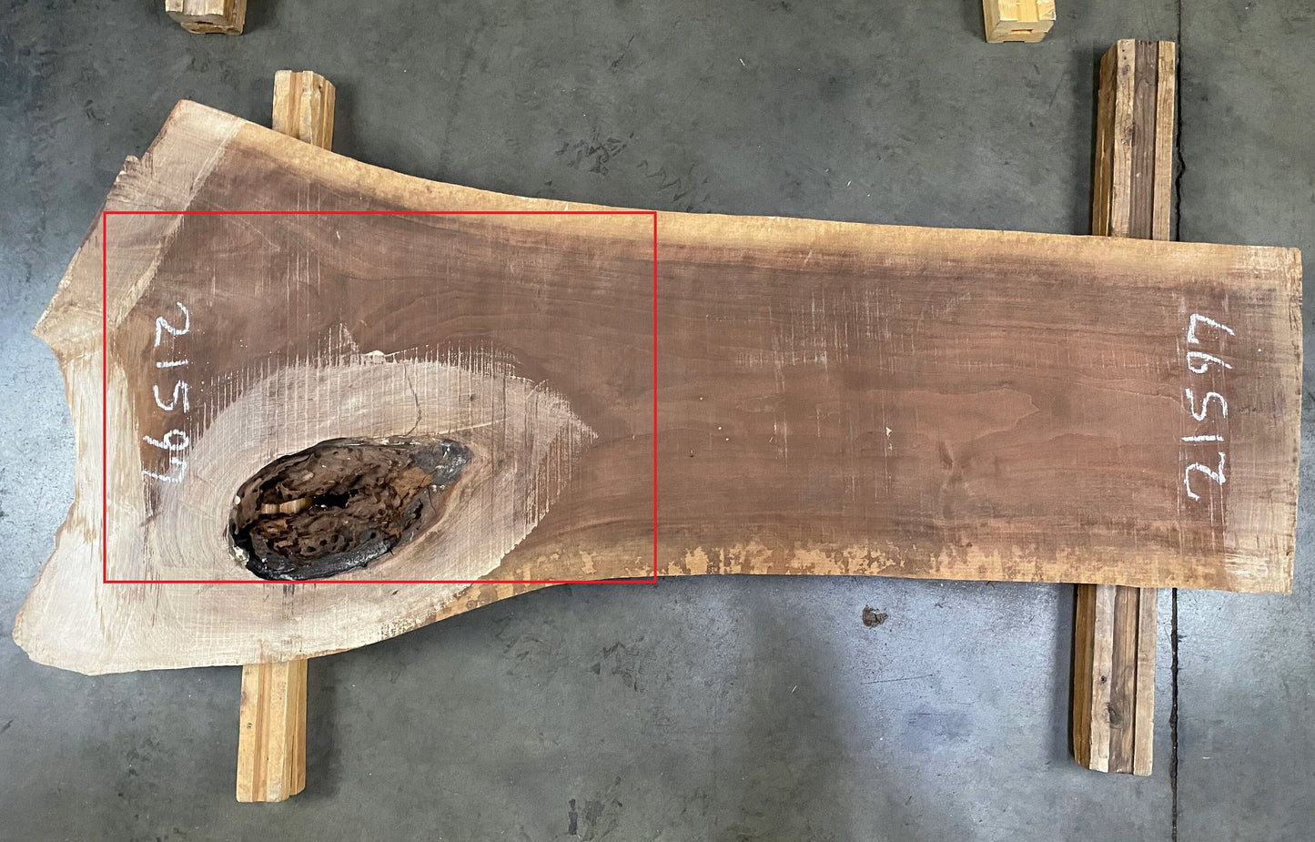 Made to Order - Mountian Modern Coffee Table - American Black Walnut with Epoxy Inlay