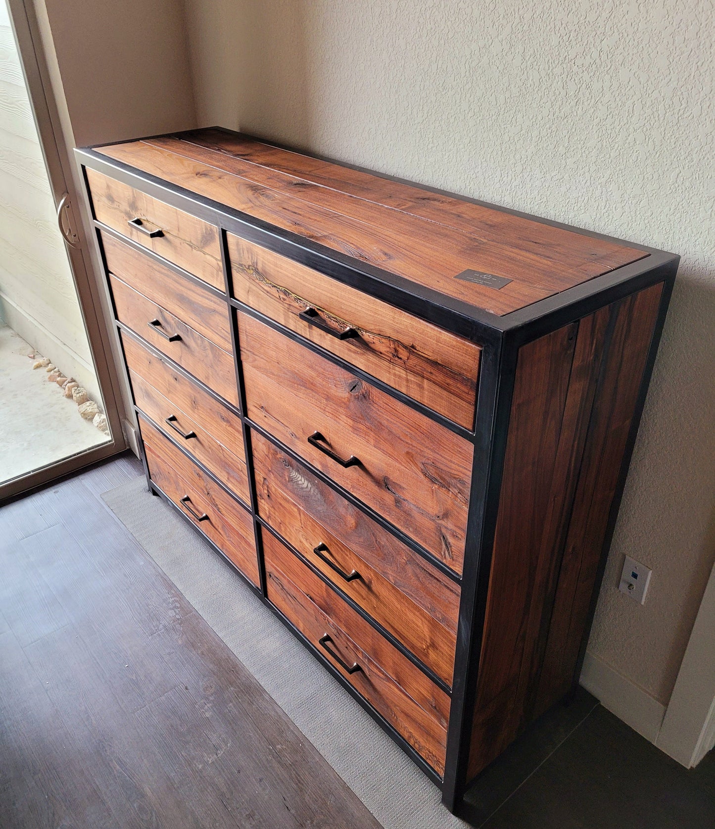 Custom Order! - Oversized Industrial Rustic 8 Drawer Dresser - Handmade to Order ~~