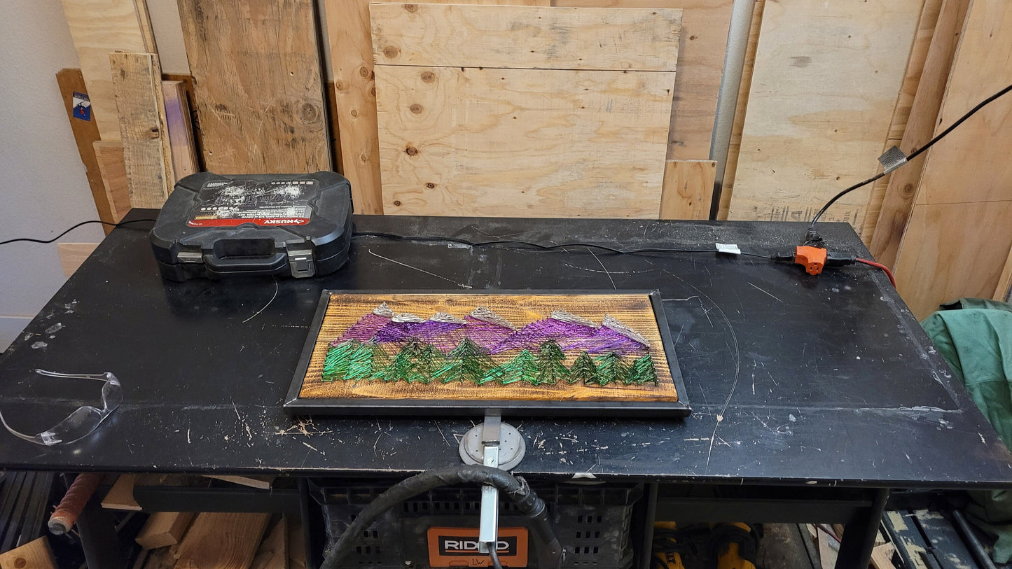 Made to Order - Custom Home Decor & Artwork - Purple Mountains Majesty