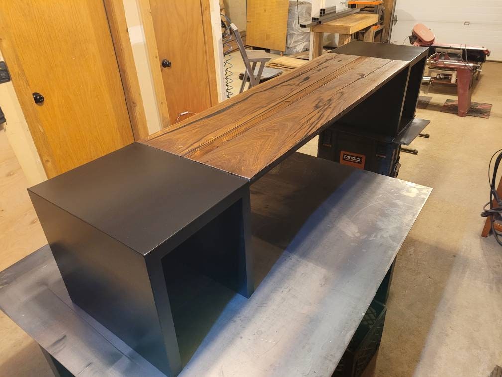 Start a Discussion! - Custom Designed Hallway/Mudroom Bench - Handmade to Order - Colorado made furniture