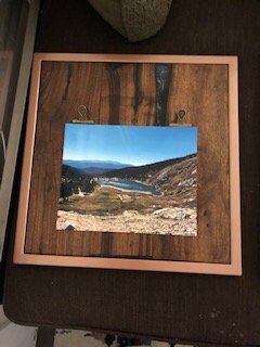 Made to Order! - Picture Holder - Home Decor - Handmade Custom Epoxy Resin