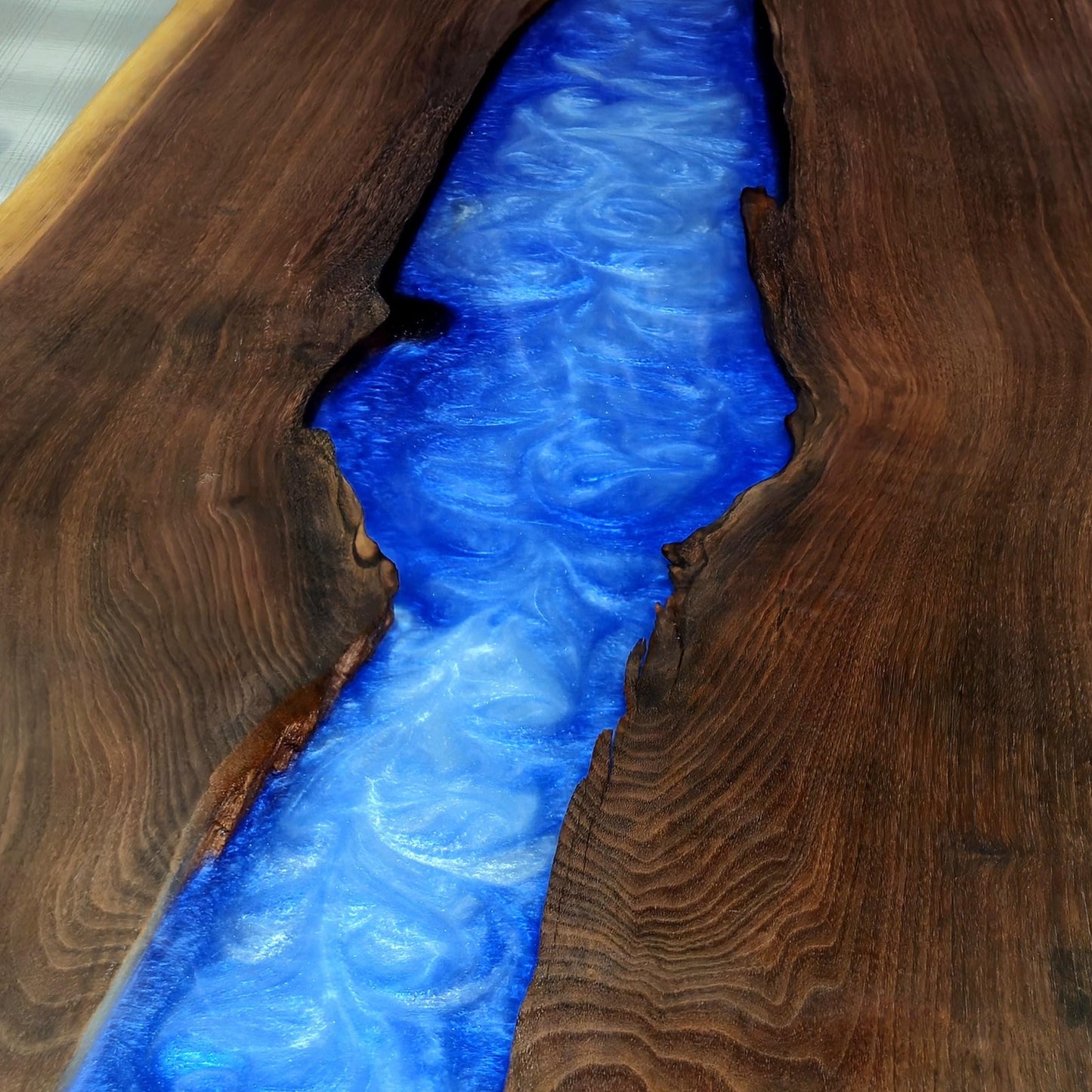 Epoxy River Table - Large Dining Room Table - New Home Furnishings