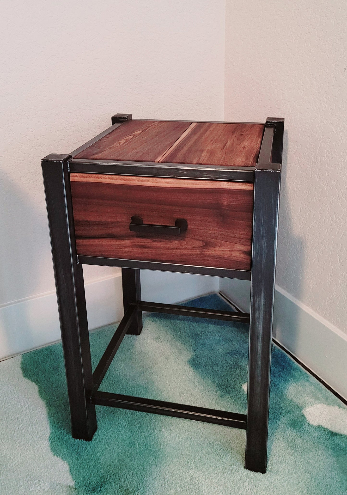 Industrial Rustic Side Tables or Nightstands - Handmade to your Specs