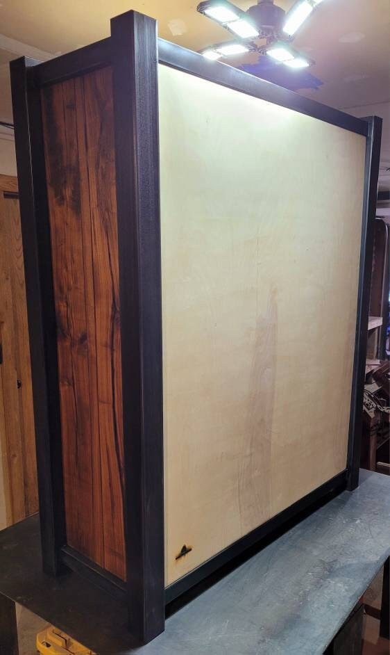 Start a Custom Order! - Oversized Barndoor Dresser - Handmade to Order - Black Walnut ~~~~First of two payments~~~~