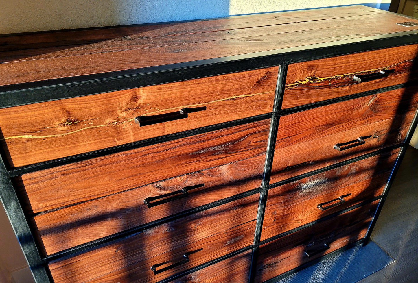 Custom Order! - Oversized Industrial Rustic 8 Drawer Dresser - Handmade to Order ~~