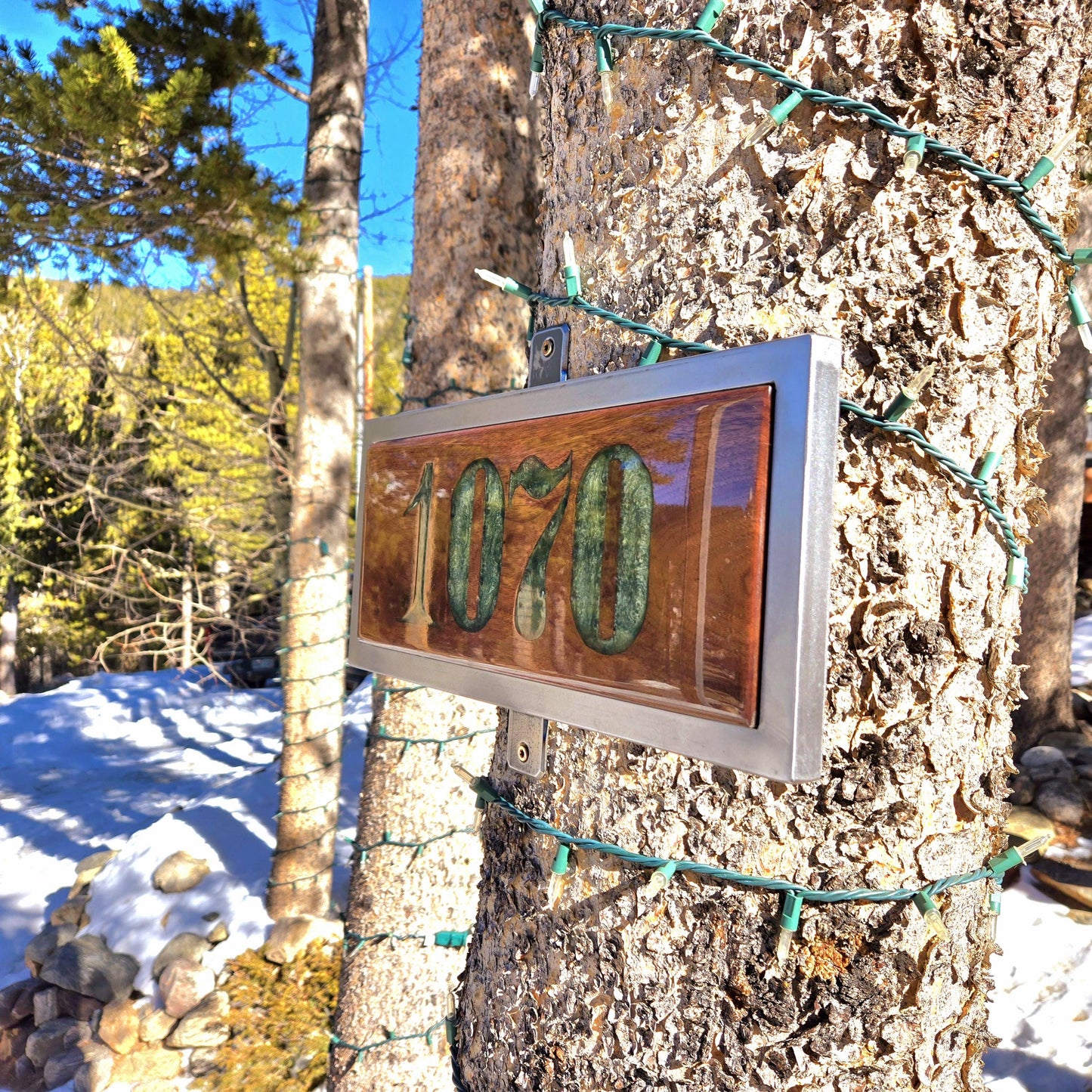 Street Number Sign ~ Custom made for your home!