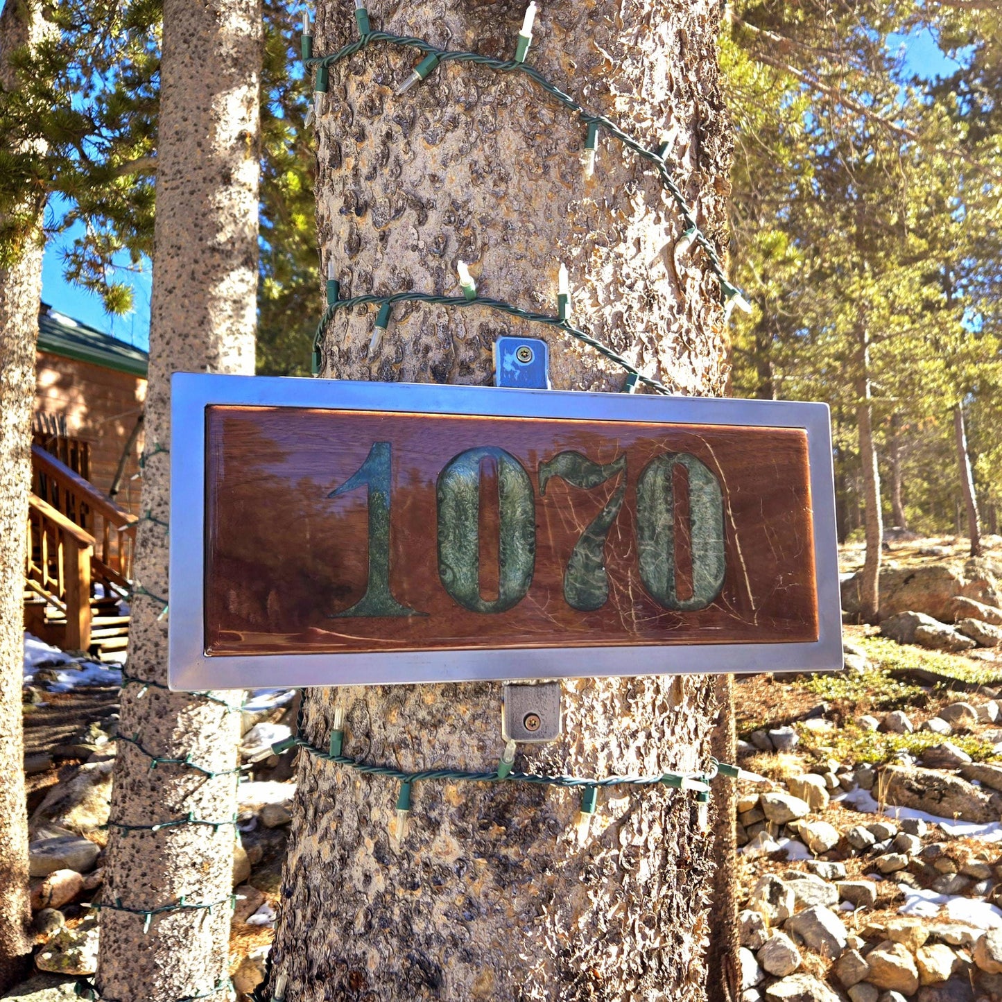 Street Number Sign ~ Custom made for your home!