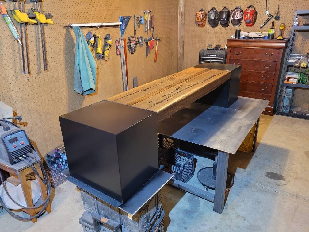Start a Discussion! - Custom Designed Hallway/Mudroom Bench - Handmade to Order - Colorado made furniture