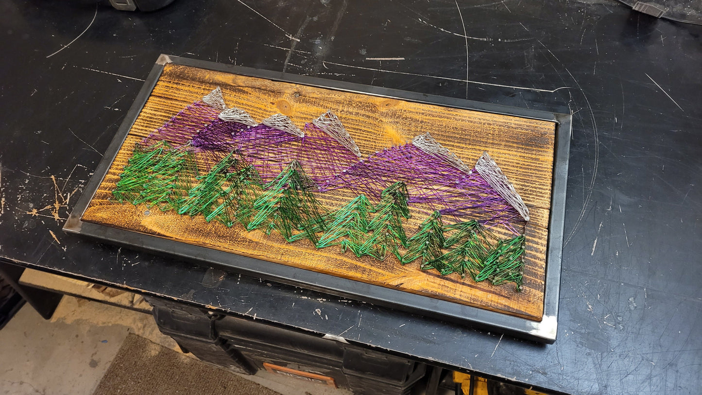 Made to Order - Custom Home Decor & Artwork - Purple Mountains Majesty