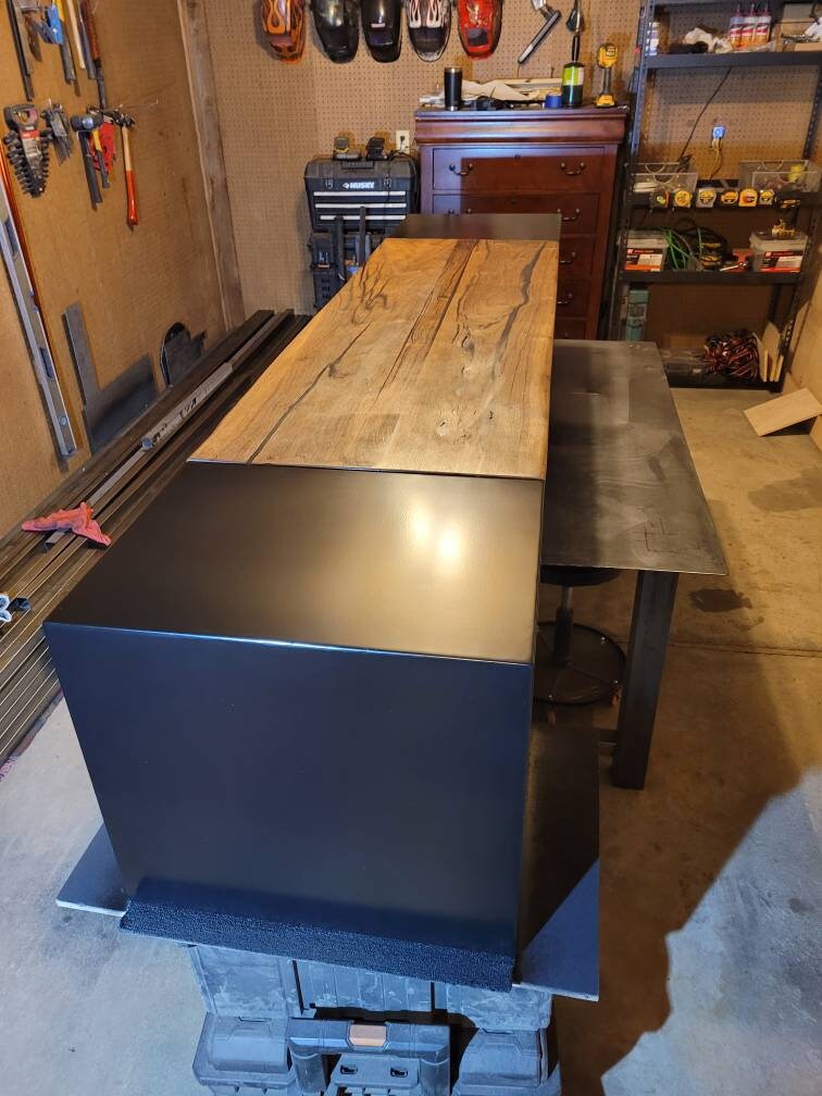 Start a Discussion! - Custom Designed Hallway/Mudroom Bench - Handmade to Order - Colorado made furniture