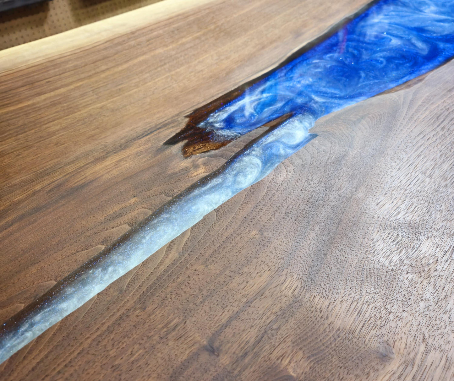 Epoxy River Table - Large Dining Room Table - New Home Furnishings