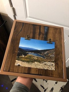 Made to Order! - Picture Holder - Home Decor - Handmade Custom Epoxy Resin