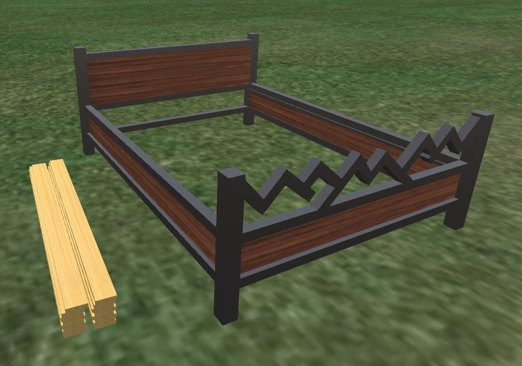 Start a Discussion! - Mountain Bed - Industrial Rustic - Handmade in Colorado