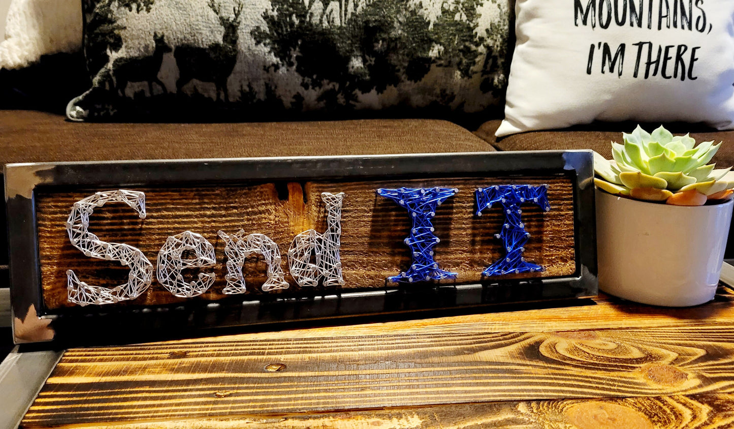 Ready to Ship! - Time to "Send IT" home decoration - Reclaimed Wood & Metal - Handmade - Fast Shipping