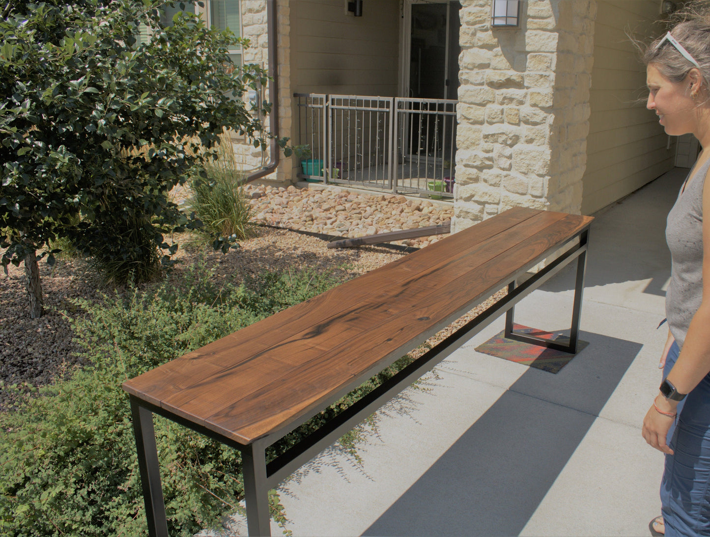Start a Discussion! - Custom Couch/Console Table Handmade in Colorado