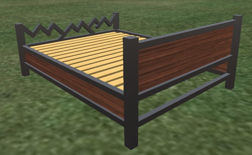 Start a Discussion! - Mountain Bed - Industrial Rustic - Handmade in Colorado