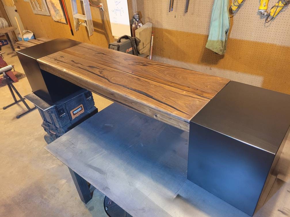 Start a Discussion! - Custom Designed Hallway/Mudroom Bench - Handmade to Order - Colorado made furniture