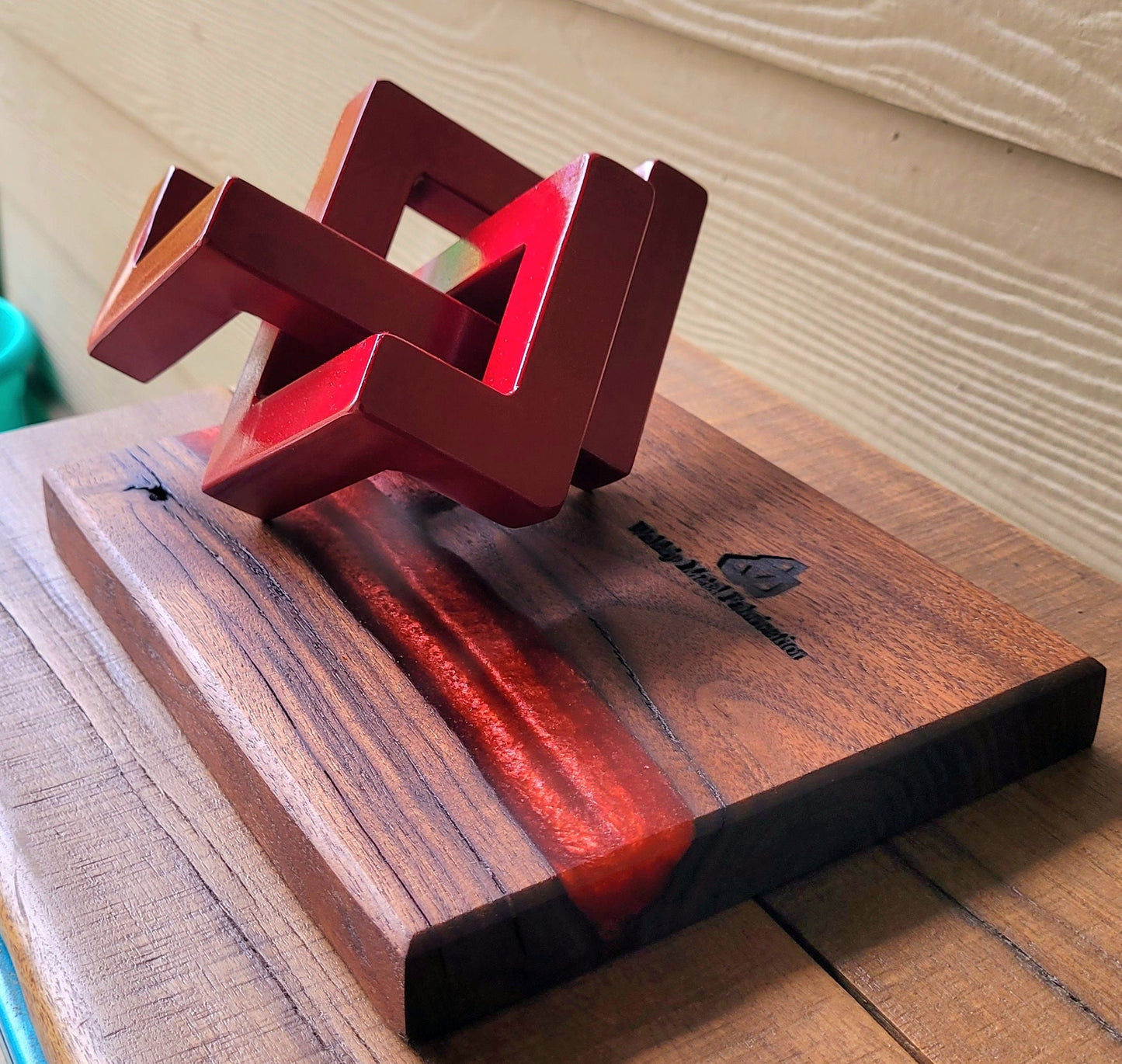 Made to Order! - Heat Treated Metal Infiniti Cube