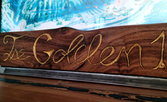 Made to Order! - Handmade Wood Signs - Your Name Gamertag Sports Team Whatever You Want - Real Metal & Wood