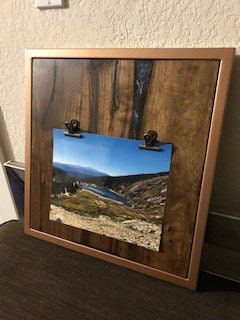 Made to Order! - Picture Holder - Home Decor - Handmade Custom Epoxy Resin