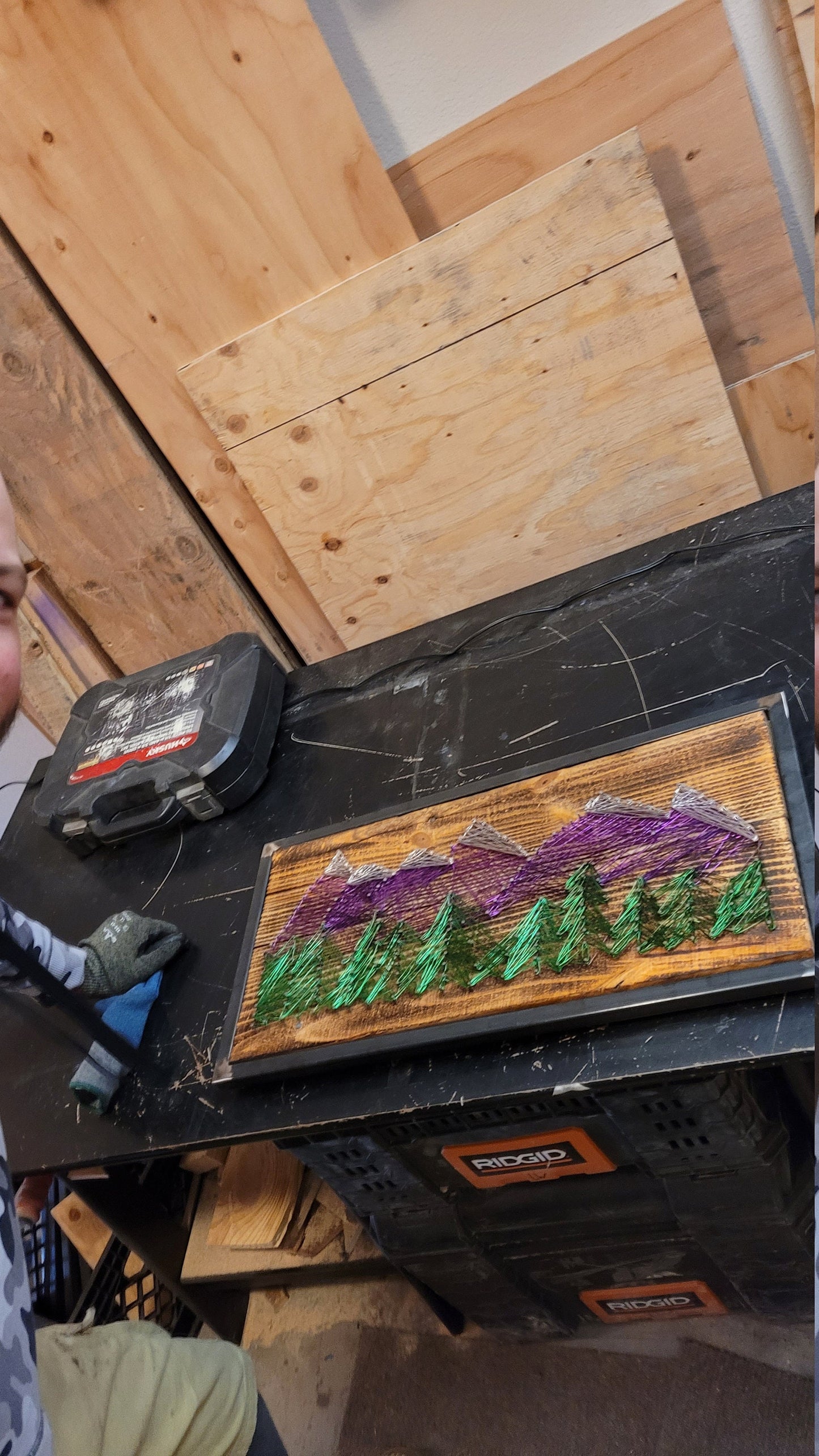 Made to Order - Custom Home Decor & Artwork - Purple Mountains Majesty