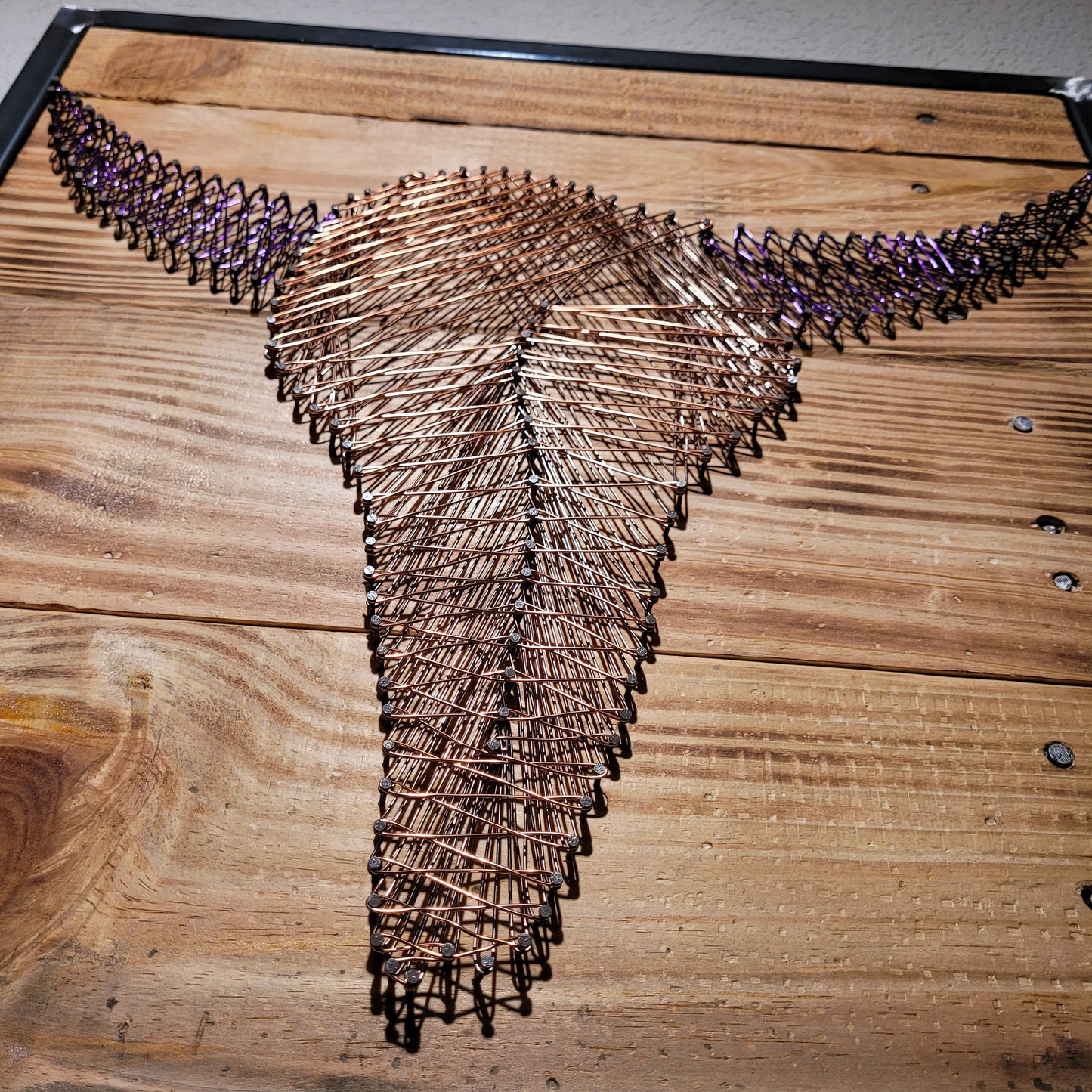 Made to Order! - Hand Made Wall Art - Cattle Head Steer - Colorado Made