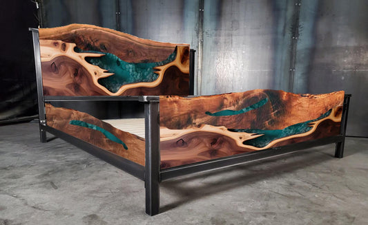 Custom Order Live Edge Beds