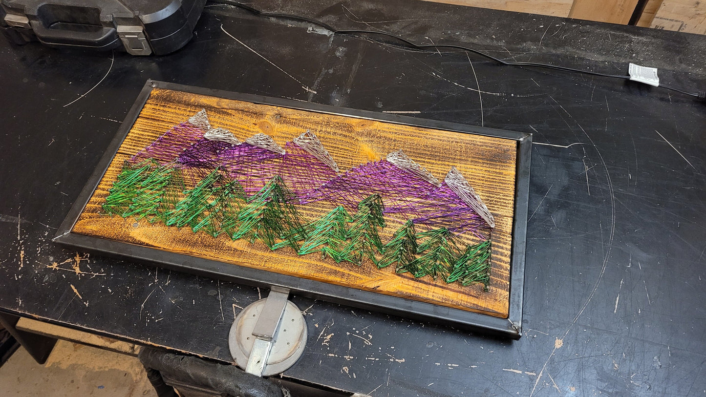 Made to Order - Custom Home Decor & Artwork - Purple Mountains Majesty